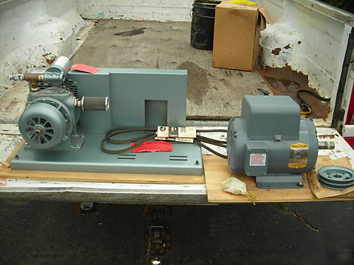 New gast oilless compressor 3 hp motor aaba, 3040-P119G