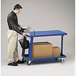 New wise steel shop cart 24X48 1200# capacity stock