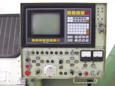 Okuma lc-20 2ST 4-axis cnc turning center lathe, LC20