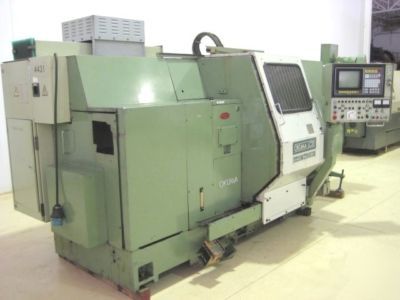 Okuma lc-20 2ST 4-axis cnc turning center lathe, LC20
