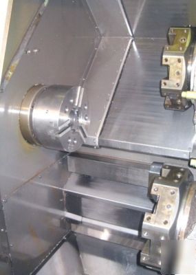 Okuma lc-20 2ST 4-axis cnc turning center lathe, LC20
