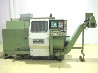 Okuma lc-20 2ST 4-axis cnc turning center lathe, LC20