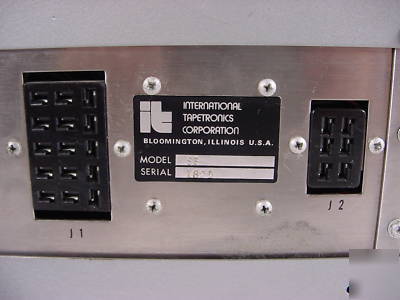 Vintage gates itc tapetronics broadcast tape cart deck