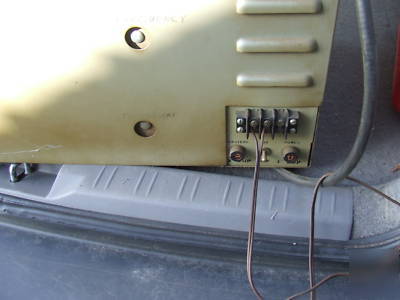 Vintage gates radio mo-2890 tube frequency monitor 