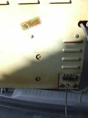 Vintage gates radio mo-2890 tube frequency monitor 