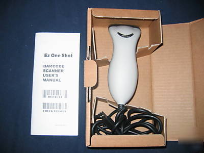 Id tech MT6015 ez one shot usb barcode scanner w manual