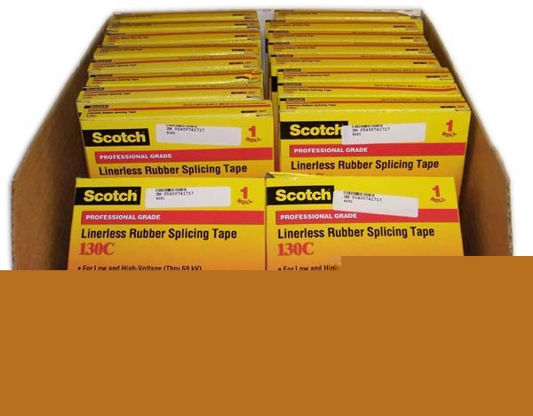 New 18 scotch/3M linerless rubber splicing tape-130C