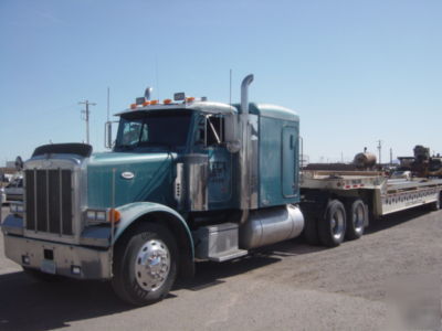 Transport tractor for lowboy stepdeck 95 peterbilt gd