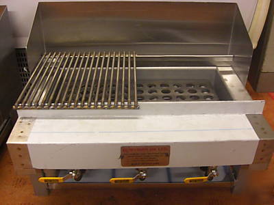 2 foot char grill for seekh kebab burger lambchop fish