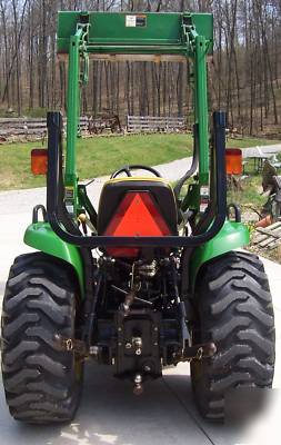 2001 john deere 4300 utility 4WDTRACTOR, loader & mower