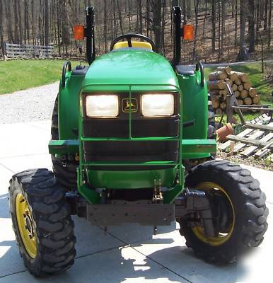 2001 john deere 4300 utility 4WDTRACTOR, loader & mower