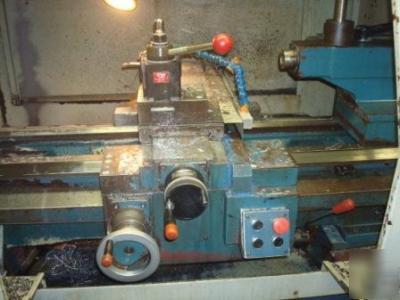 Cnc lathe.1996 bridgeport romi e-z path ii flatbed lath