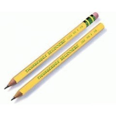 Dixon(r) beginners yellow elementary pencils without er