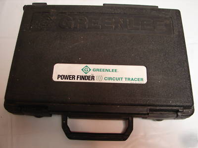Greenlee 2007 power circuit finder complete