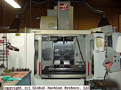 Haas vf-3 cnc vertical milling machine 2002 4TH axis 