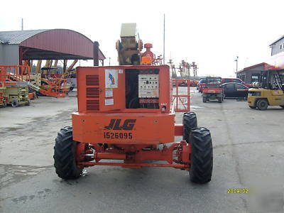 Jlg 40' straight boom 40H 4 wheel drive dual fuel 