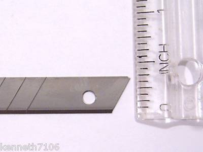 Lot 120 mini razor knife blades cutter knife refills nw