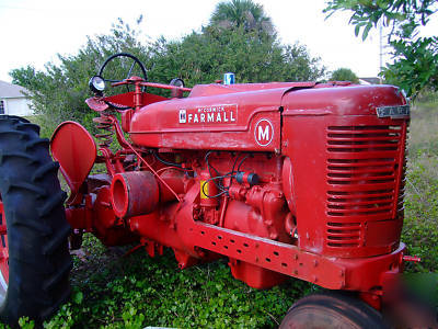 1946 farmall m international harvester tractor
