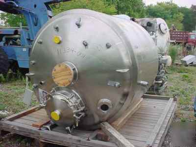 3000 liter stainless steel sanitary reactor body 316L