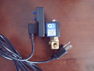 Air compressor condensate drain valve, solenoid, quincy