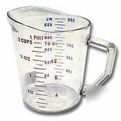 Cambro clear plastic measuring cup |50MCCW - 50MCCW