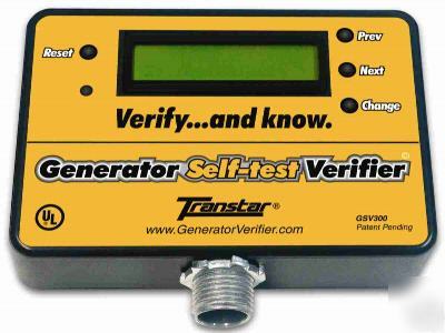 Generator self-test verifier 300