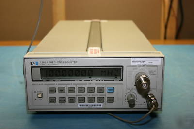 Hp agilent 5386A frequency counter -calibrated-
