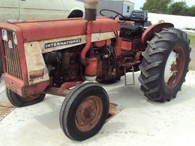 International 606 diesel** tractor no 