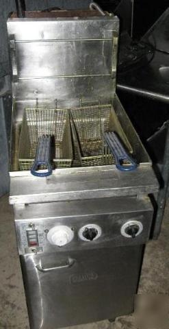Keating gas instant recovery deep fryer tsfm-14A