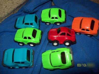 Lot of 7 mixed small motion cars-science labs