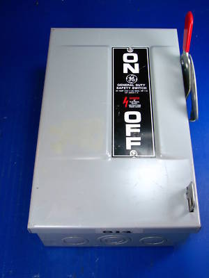 New ge safety switch enclosure 30A 240V 814E