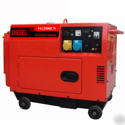 New portable diesel generator electric start ce, epa 