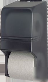 Two roll standard tissue dispensers/trans dark