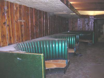  nice bar or resturant booths with tables 