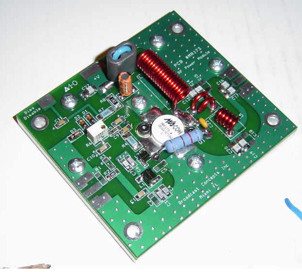 MRF173 fm broadcast pa module 70 watts 88-108MHZ