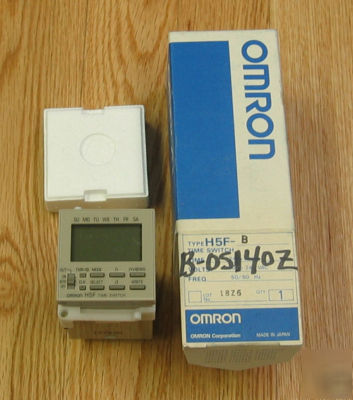 New omron H5F-b digital daily 24HR time switch 