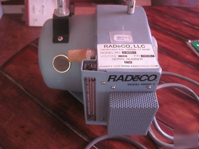 Radeco h-809V1 variable flow portable air sampler