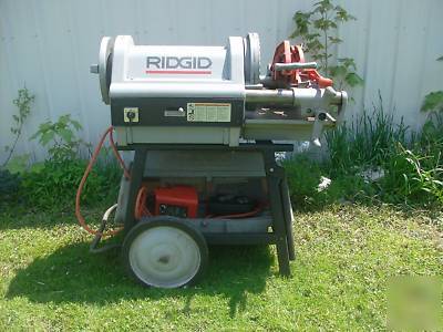 Ridgid 1224 pipe threader threading machine very nice