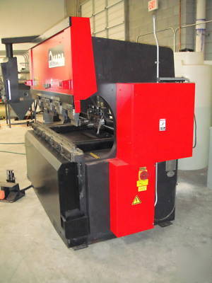 1990 amada 80 ton cnc press brake - 6' bed 