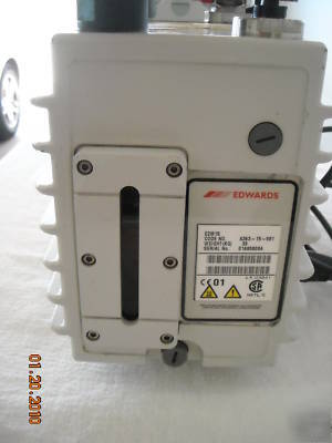 Boc edwards 18 rotary vane dual stage vacuum pump 208V