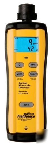 New fieldpiece SCM3 standalone carbon monoxide detector 