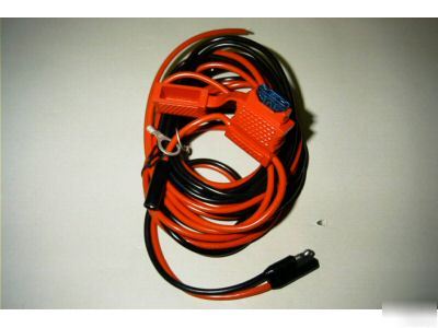 New motorola maxtrac radius power cable 12GA