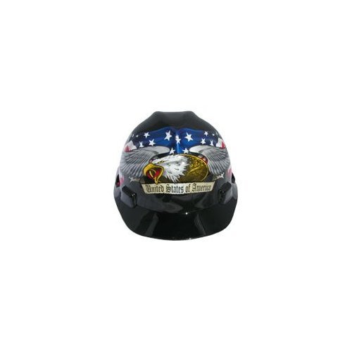 New msa v-guard american pride usa hard hats * *