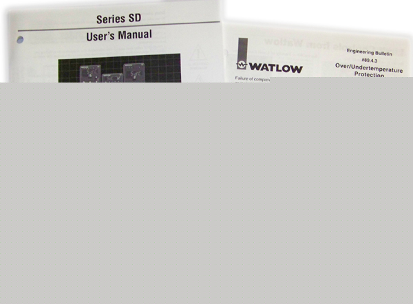 New watlow SD6R pid temperature controller 1/16-din
