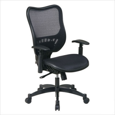 Office star air grid executive mesh high back chair