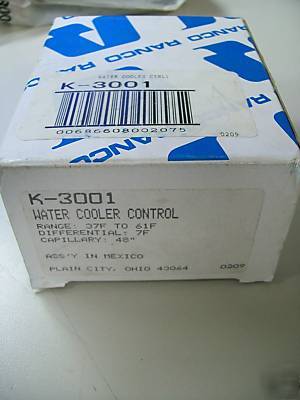 Ranco water cooler control m# k-3001 ~ surplus~
