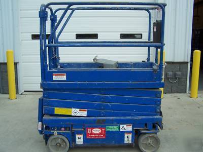 Upright mx-19 scissor lift, man lift