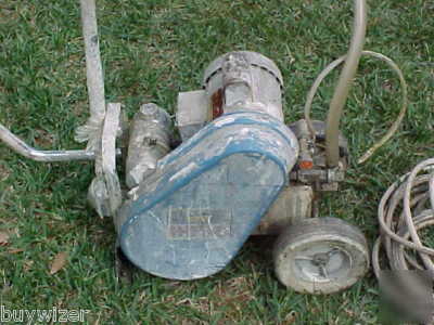 Hero 300S airless paint sprayer w/ hose & spray gun