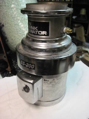 Insinkerator ss-200-29 commercial garbage disposal