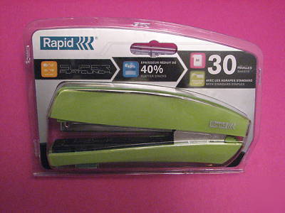 New brand rapid freeze superflatclinch 30 sheet stapler